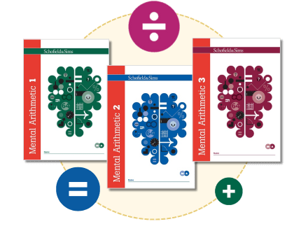 mental arithmetic books 1, 2, 3